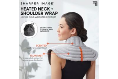Coussin SHARPER IMAGE chauffant cou et epaule