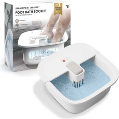Masseur pied chauffant SHARPER IMAGE Bain de pieds chauffant et massant