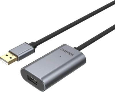 Extendeur UNITEK Extendeur USB 2.0 amplifié 5m - Métal