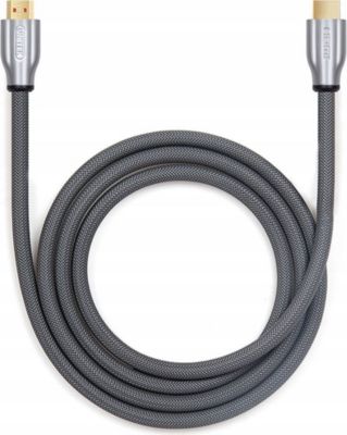 Câble HDMI UNITEK Câble HDMI 2.0 Gold gris 10 mètres