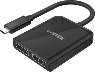 UNITEK Convertisseur USBC Dual DisplayPort 8K