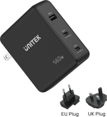 Chargeur secteur UNITEK Chargeur secteur USB-C / USB PD 3.1 GaN