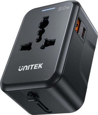 Chargeur secteur UNITEK Chargeur Adaptateur universelles USB-C