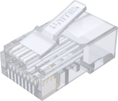 UNITEK Lot de 100 connecteurs RJ45 CAT6 UTP