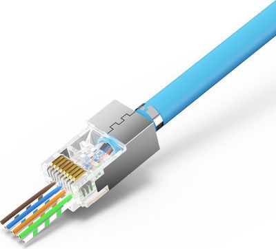 UNITEK Lot de 50 connecteurs RJ45 CAT7 blindé