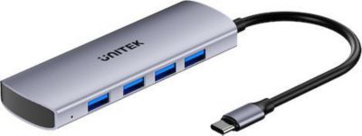 Hub USB C UNITEK Hub USB-C 4 ports USB 10 Gbps