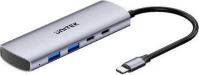 Hub USB C UNITEK Hub USB-C 4 ports USB A/C 10 Gbps