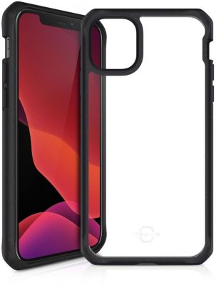 Coque ITSKINS iPhone 12 mini Pure noir/transparent