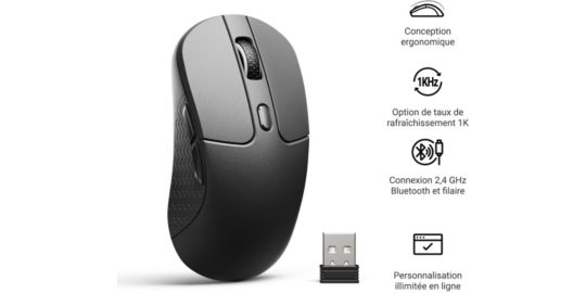 Souris Gamer Sans Fil KEYCHRON M3 1K Wireless