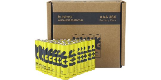 Pile UNIROSS x36 AAA LR03