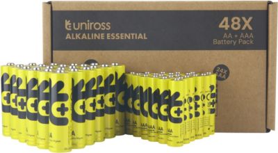 Pile UNIROSS x24 AA LR6 + x24 AAA LR03