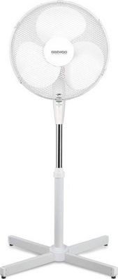 Ventilateur-chauffage DAEWOO Ventilateur sur pied 3 vitesses blanc