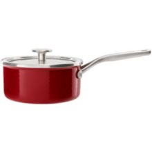 Faitout KITCHENAID 24cm emaille rouge email rouge