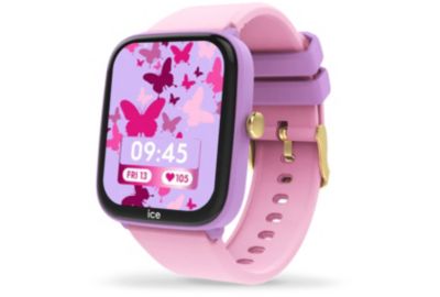Montre connectée ICEWATCH Junior 2.0Purple Soft blue+Bracelet Rose