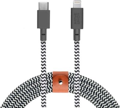 NATIVE UNION USB-C vers Lightning - 3m Zèbre