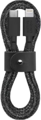 Câble alimentation NATIVE UNION USB-C vers Lightning 1,2M Eco Belt Câble