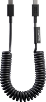 Câble USB NATIVE UNION USB-C vers USB-C 60W Spiralé 1.2m Rapide