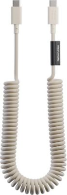 Câble USB NATIVE UNION USB-C vers USB-C 60W Spiralé 2.4m Rapide