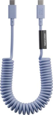 Câble USB NATIVE UNION USB-C vers USB-C 60W Spiralé 1.2m Rapide