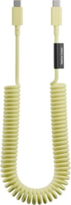 Câble USB NATIVE UNION USB-C vers USB-C 60W Spiralé 2.4m Rapide