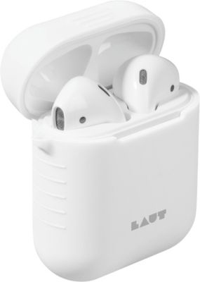 Coque LAUT Airpods Silicone blanc