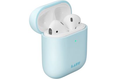 Coque LAUT Airpods Pastels bleu