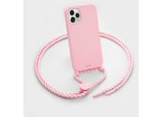 Coque avec cordon LAUT iPhone 12/12 Pro Pastels rose