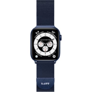 Bracelet LAUT Apple Watch Steel Loop 42/44/45 bleu