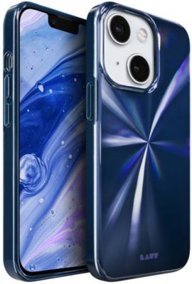 Coque LAUT iPhone 14 Reflect Bleu foncé