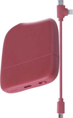 Batterie externe XOOPAR Batterie 5000mAh Ice-P Torche Rouge Batterie externe XOOPAR Batterie 5000mAh Ice-P Torche Rouge