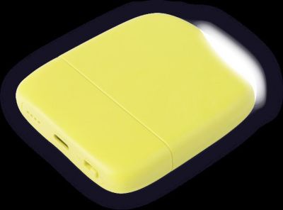 Batterie externe XOOPAR Batterie 5000mAh Ice-P Torche Jaune