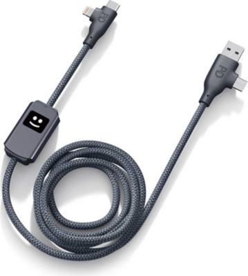 Câble USB XOOPAR XOOPAR Charge rapide 100W Allure Noir