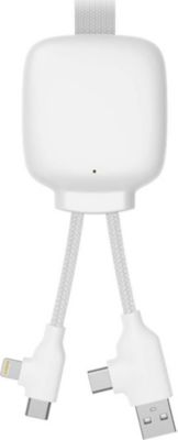 Batterie externe XOOPAR Chargeur 3000 mAh Gamma Lite Blanc