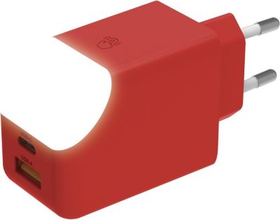 XOOPAR Adaptateur Rapide 65W Ice Gan Rouge