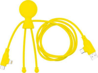 XOOPAR Cable 1.2m Rapide 60W Mr Bio Long Jaune