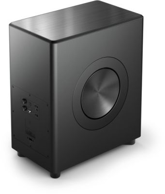 Caisson De Basses Sans Fil Philips Fidelio Tafw1 Noir