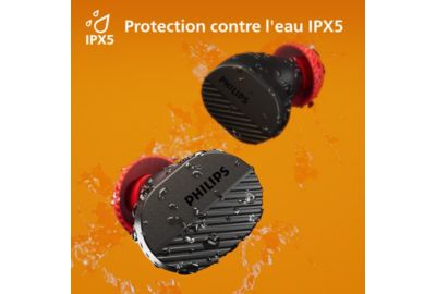 Ecouteurs sport PHILIPS TAA5508BK Noir