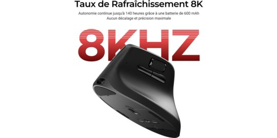 Souris Gamer Sans Fil KEYCHRON M5 8K Wireless