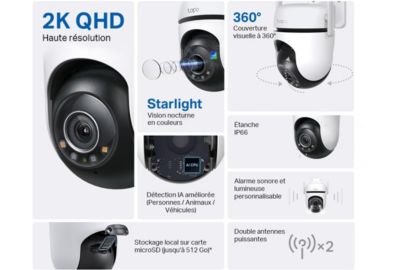Caméra de surveillance TP-LINK Tapo C520WS