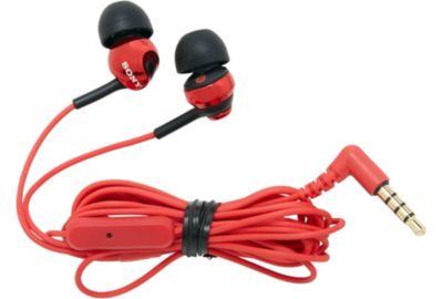 Ecouteurs SONY MDREX110 Rouge