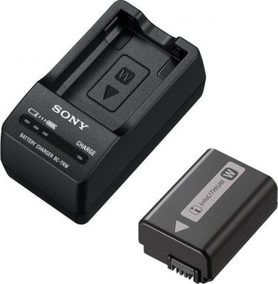 Chargeur secteur SONY ACC-TRW kit chargeur BC-TRW + batterie N