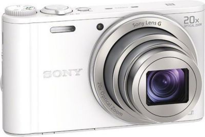 Appareil photo Compact SONY Compact DSC-WX350 BLANC Reconditionné