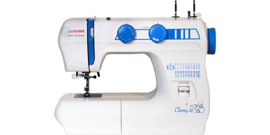 Enfilage automatique et points Janome Cherry 21