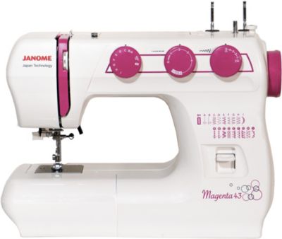 Machine à coudre JANOME MAGENTA 43