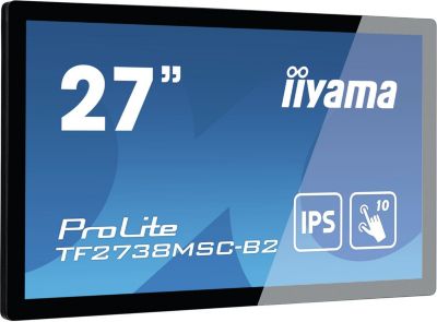 Ecran PC IIYAMA TF2738MSC-B2//27'W LCD Projective Capa