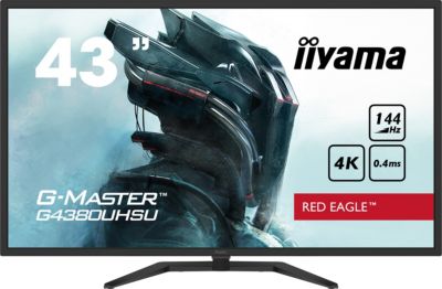 Ecran PC 4K IIYAMA G-MASTER G4380UHSU-B1 Plat 43'' VA