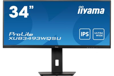 Ecran PC IIYAMA PROLITE XUB3493WQSU-B5 Plat 34'' IPS