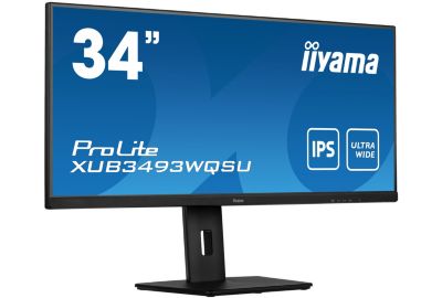 Ecran PC IIYAMA PROLITE XUB3493WQSU-B5 Plat 34'' IPS