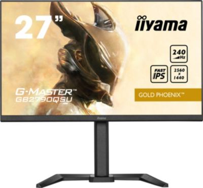 Ecran PC Gamer IIYAMA G-MASTER GB2790QSU-B5 27'' Plat IPS