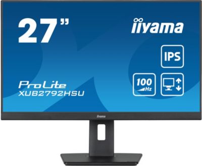 Ecran PC IIYAMA PROLITE XUB2792HSU-B6 Plat 27'' IPS